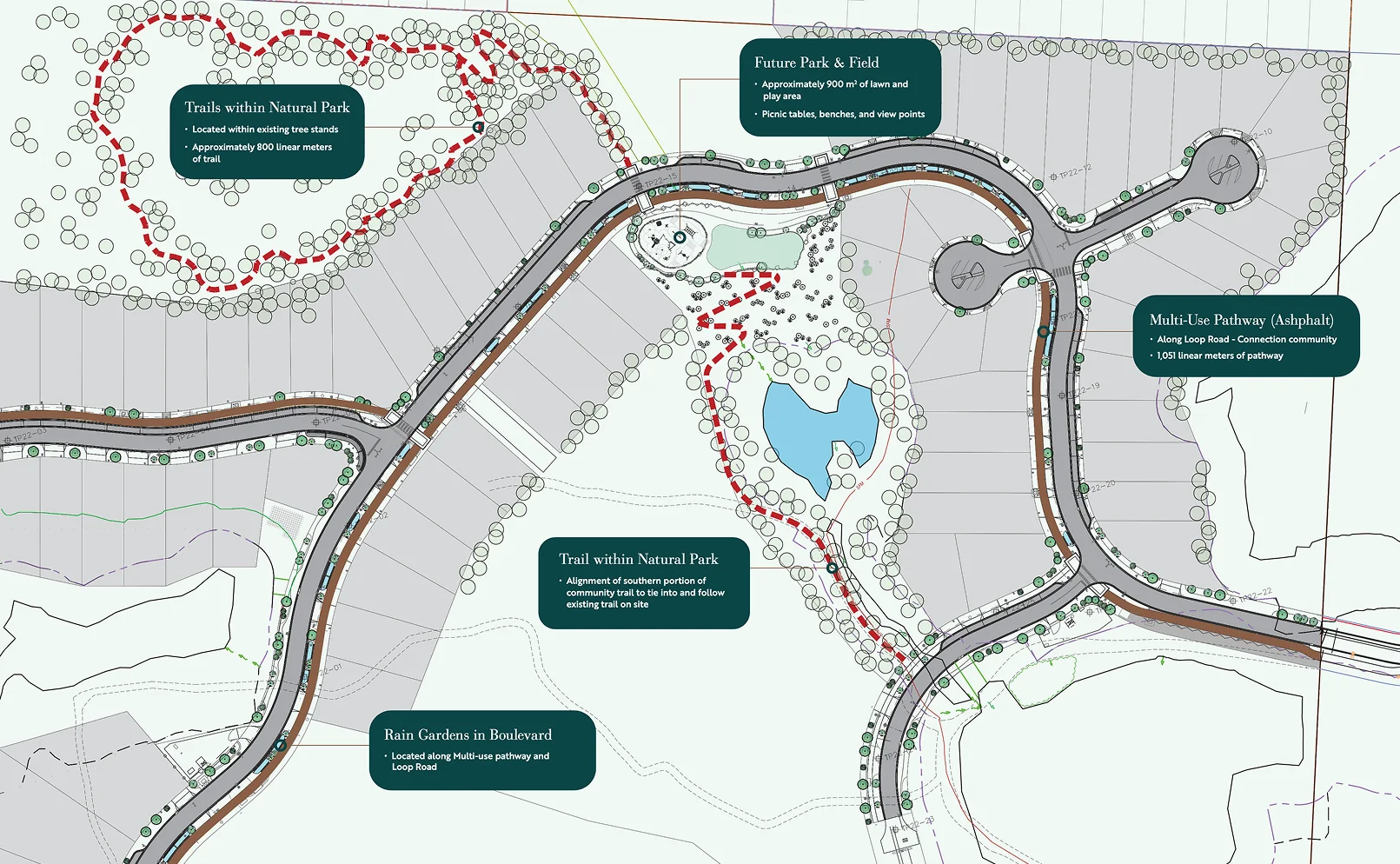 Trails and recreation map